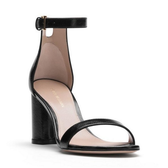 STUART WEITZMAN 75LessNudist Block Heel City 7.5 - Picture 8 of 8